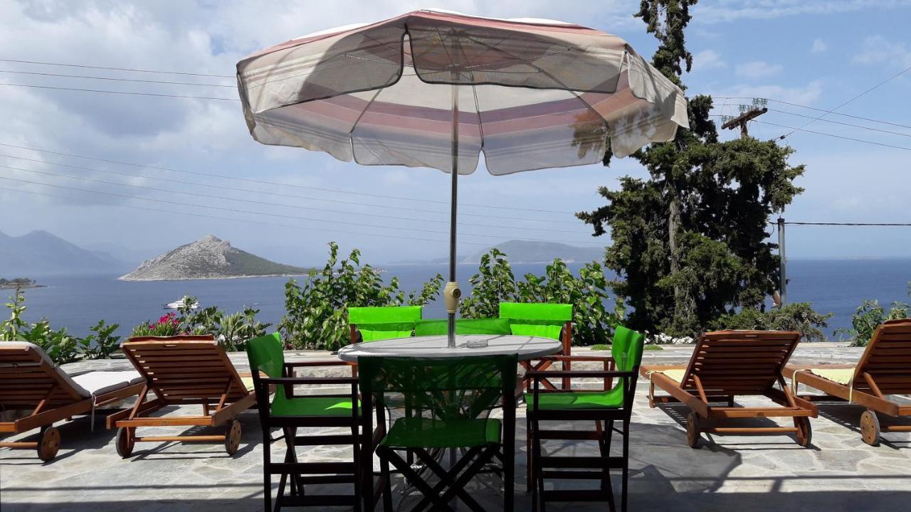 Fantastic House With A Wonderful View Of The Sea Villa Kapotidhes Luaran gambar