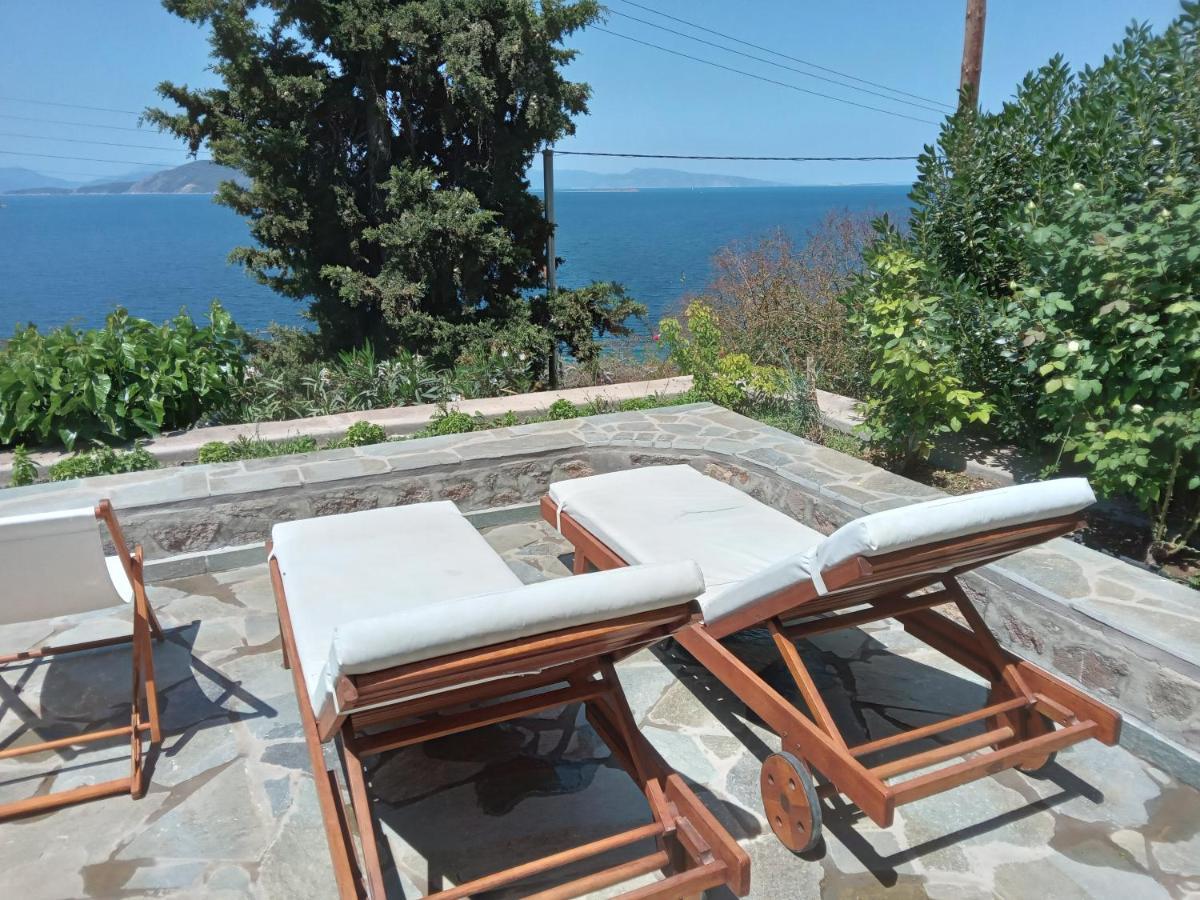 Fantastic House With A Wonderful View Of The Sea Villa Kapotidhes Luaran gambar