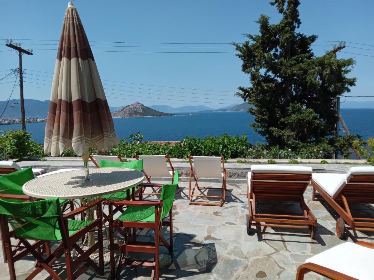 Fantastic House With A Wonderful View Of The Sea Villa Kapotidhes Luaran gambar