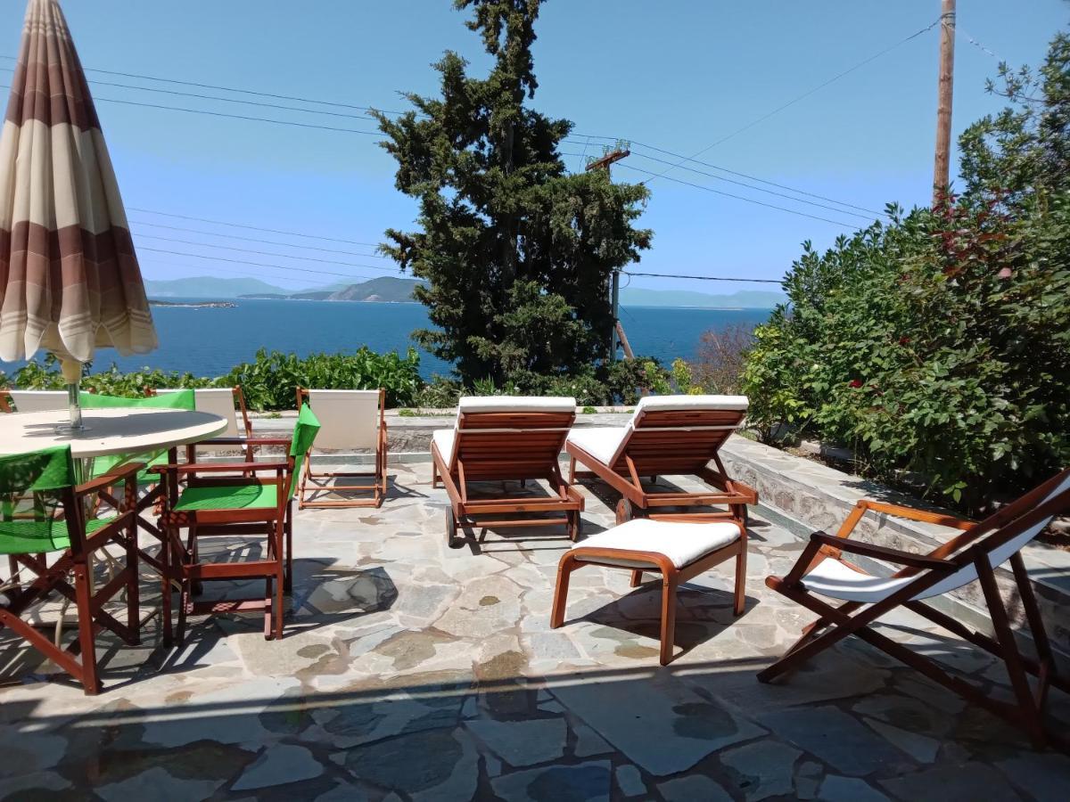 Fantastic House With A Wonderful View Of The Sea Villa Kapotidhes Luaran gambar