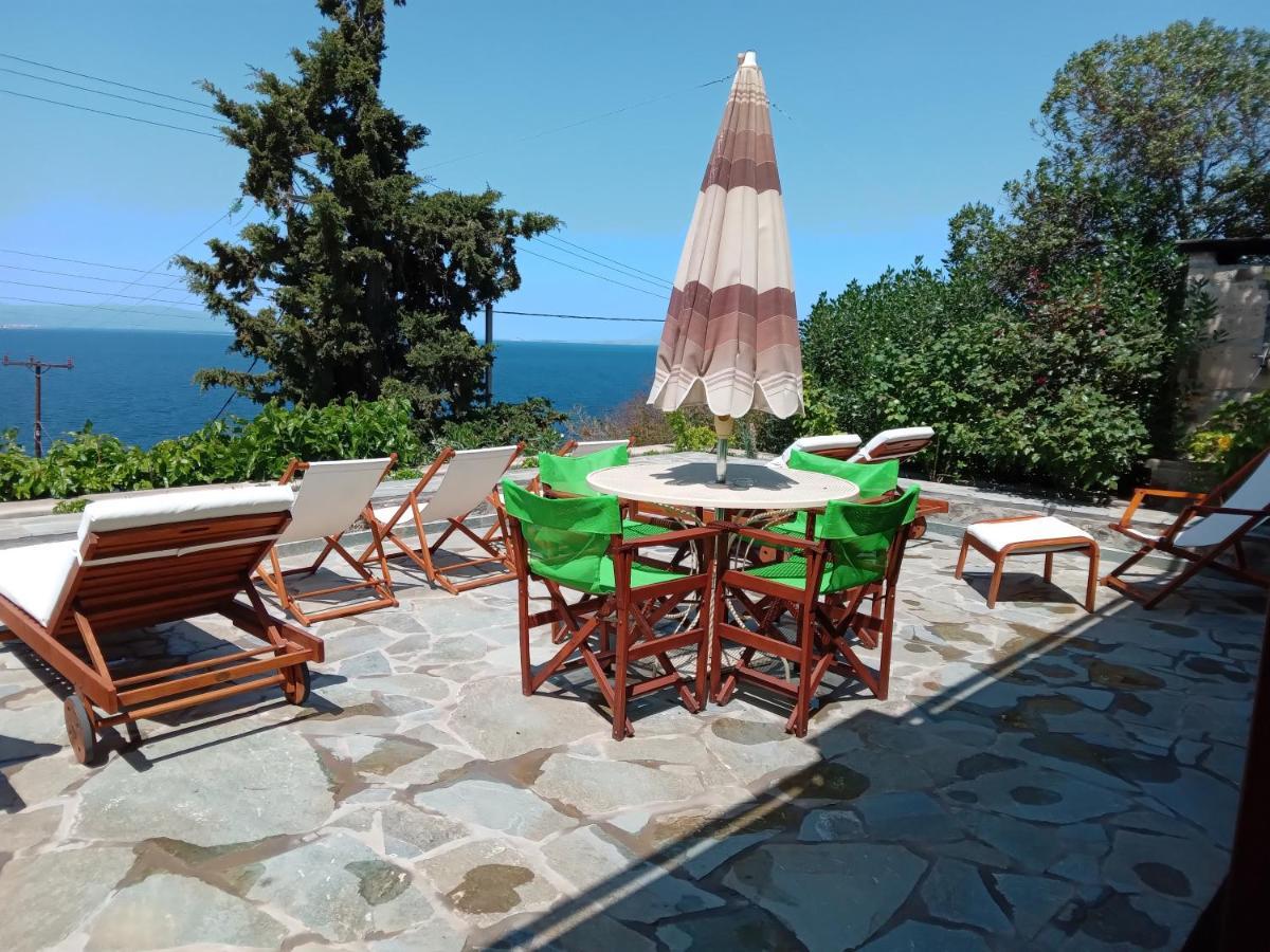 Fantastic House With A Wonderful View Of The Sea Villa Kapotidhes Luaran gambar