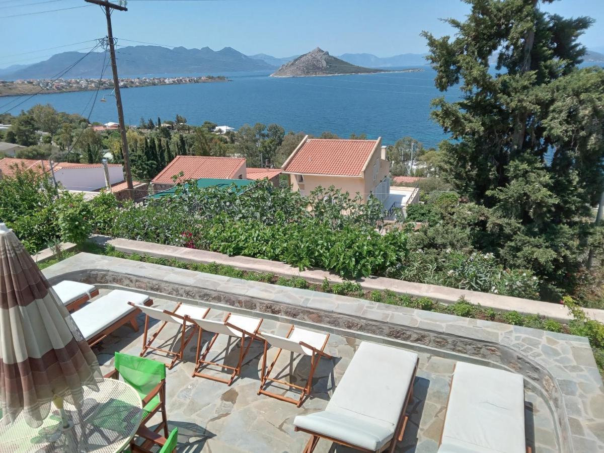 Fantastic House With A Wonderful View Of The Sea Villa Kapotidhes Luaran gambar