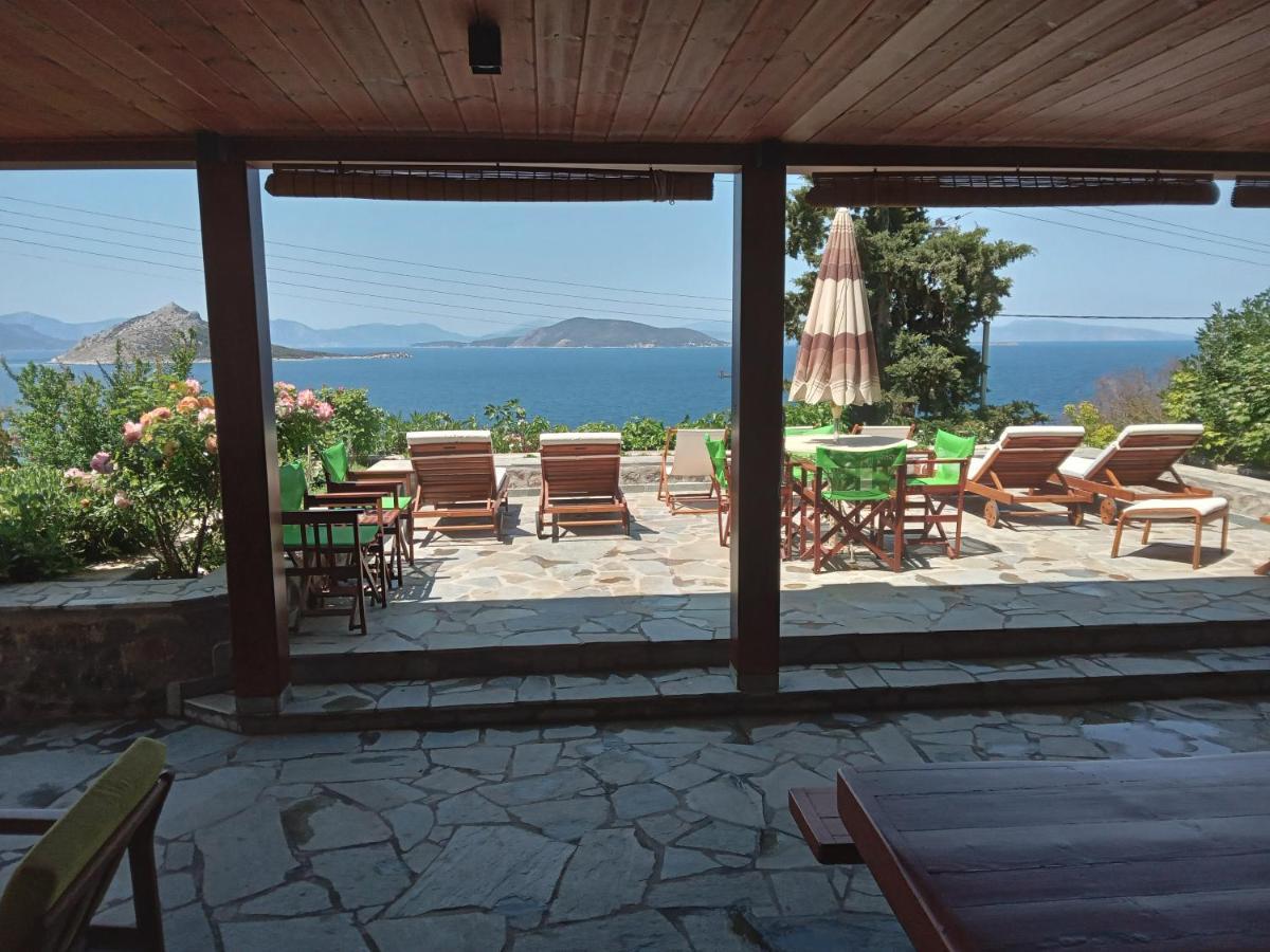 Fantastic House With A Wonderful View Of The Sea Villa Kapotidhes Luaran gambar