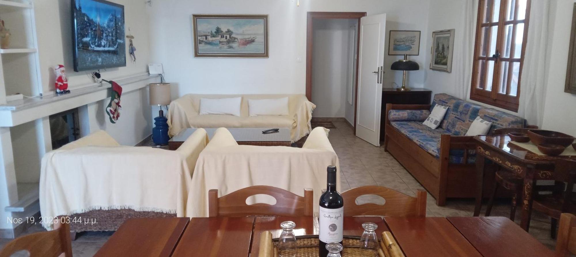 Fantastic House With A Wonderful View Of The Sea Villa Kapotidhes Luaran gambar